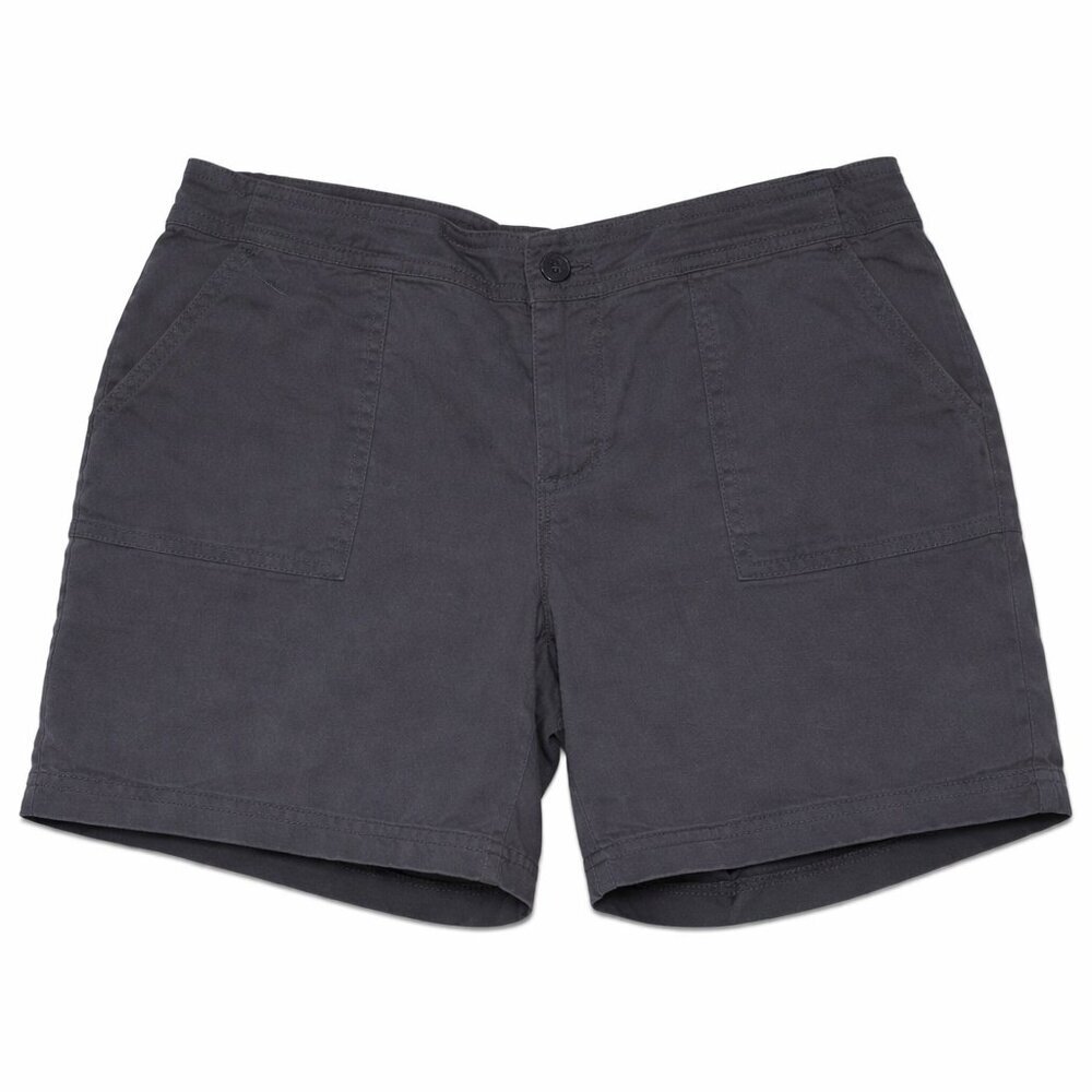 PRANA Olivia Gray Patch Pocket Outdoor Hiking Athletic (Inseam 6”) Shorts Sz 10